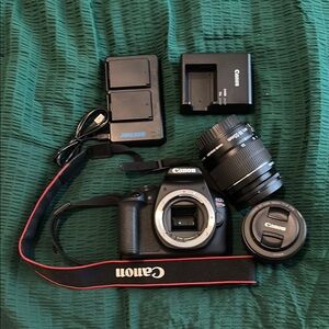 Canon EOS Rebel T7 DSLR Camera with Accessories